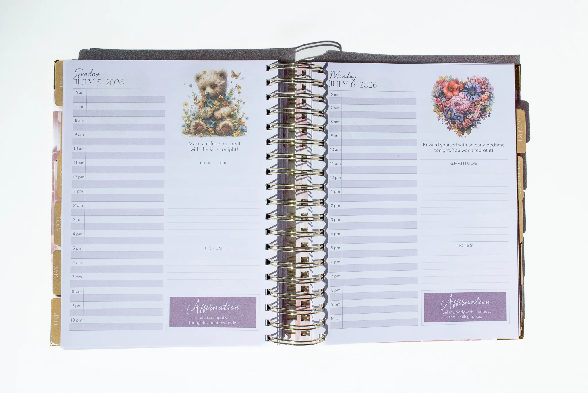 2026 Signature Planner for Busy Moms - Nurture Relationships, Create Memories, Organize Daily & Monthly with Tips, Event Worksheets, and Beautiful Designs - Image 7